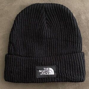 The North Face Ribbed Black Knit Hat